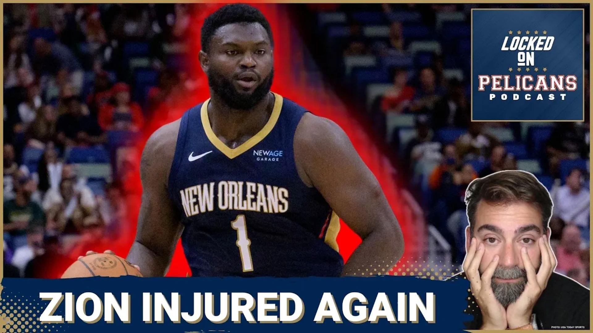 Zion Williamson's injury woes continue to plague the New Orleans Pelicans, as the star player faces an indefinite absence due to a left hamstring strain.