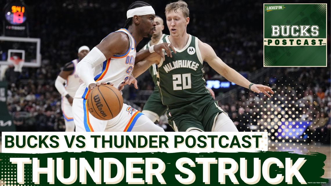 BUCKS POSTCAST: Bucks Fall FLAT at Home | Sloppy Start SINKS Milwaukee vs. Thunder