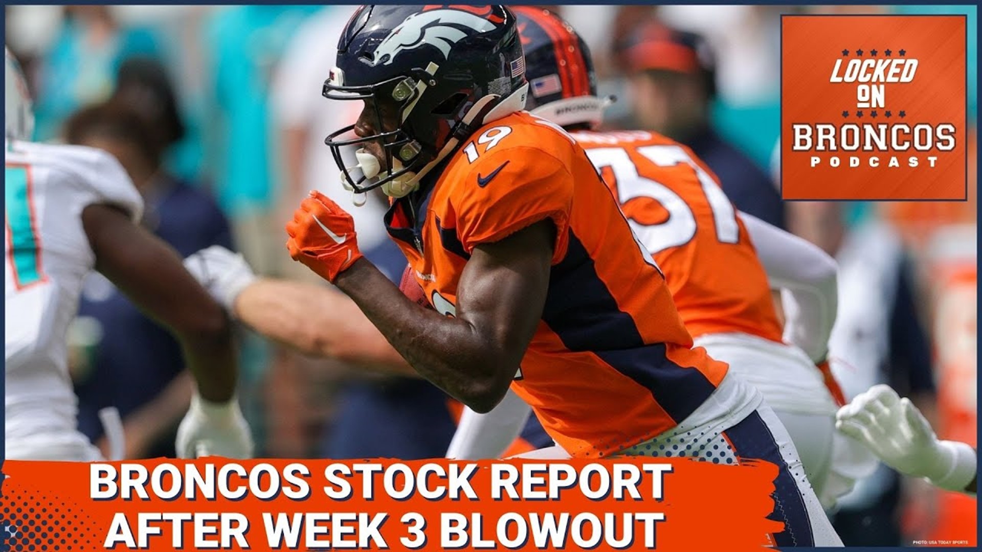 After the Denver Broncos historic loss on Sunday to the Miami Dolphins, which players stock went up and which player stock went down?