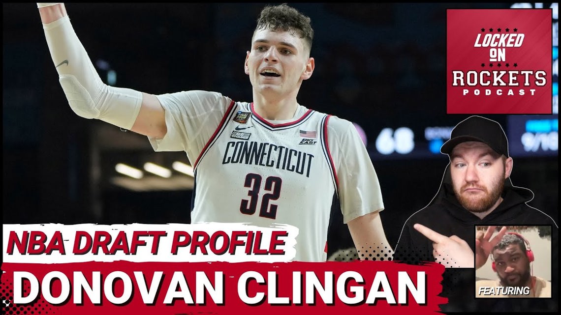 Donovan Clingan Houston Rockets 2024 NBA Draft Prospect Profile