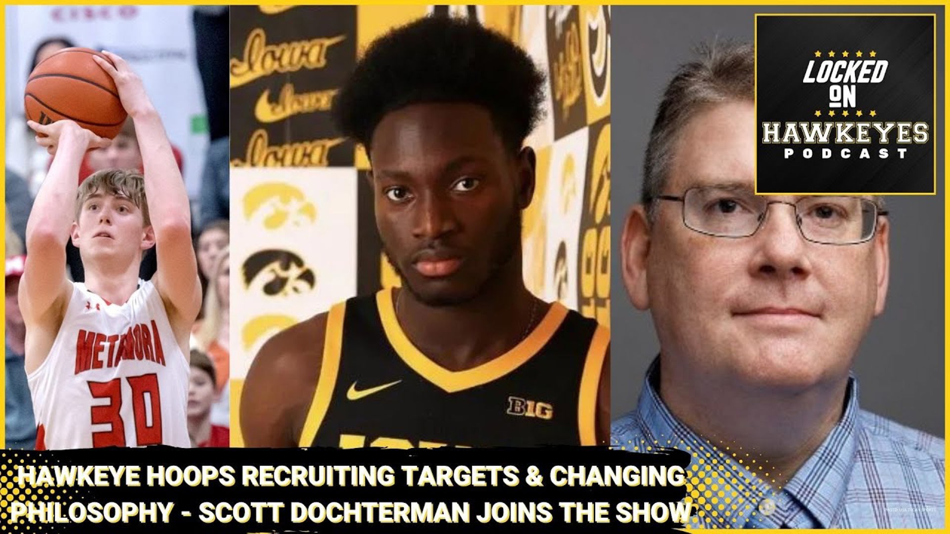 Iowa Basketball recruiting, Payton Sandfort's decision upcoming, Scott Dochterman on the NCAA case