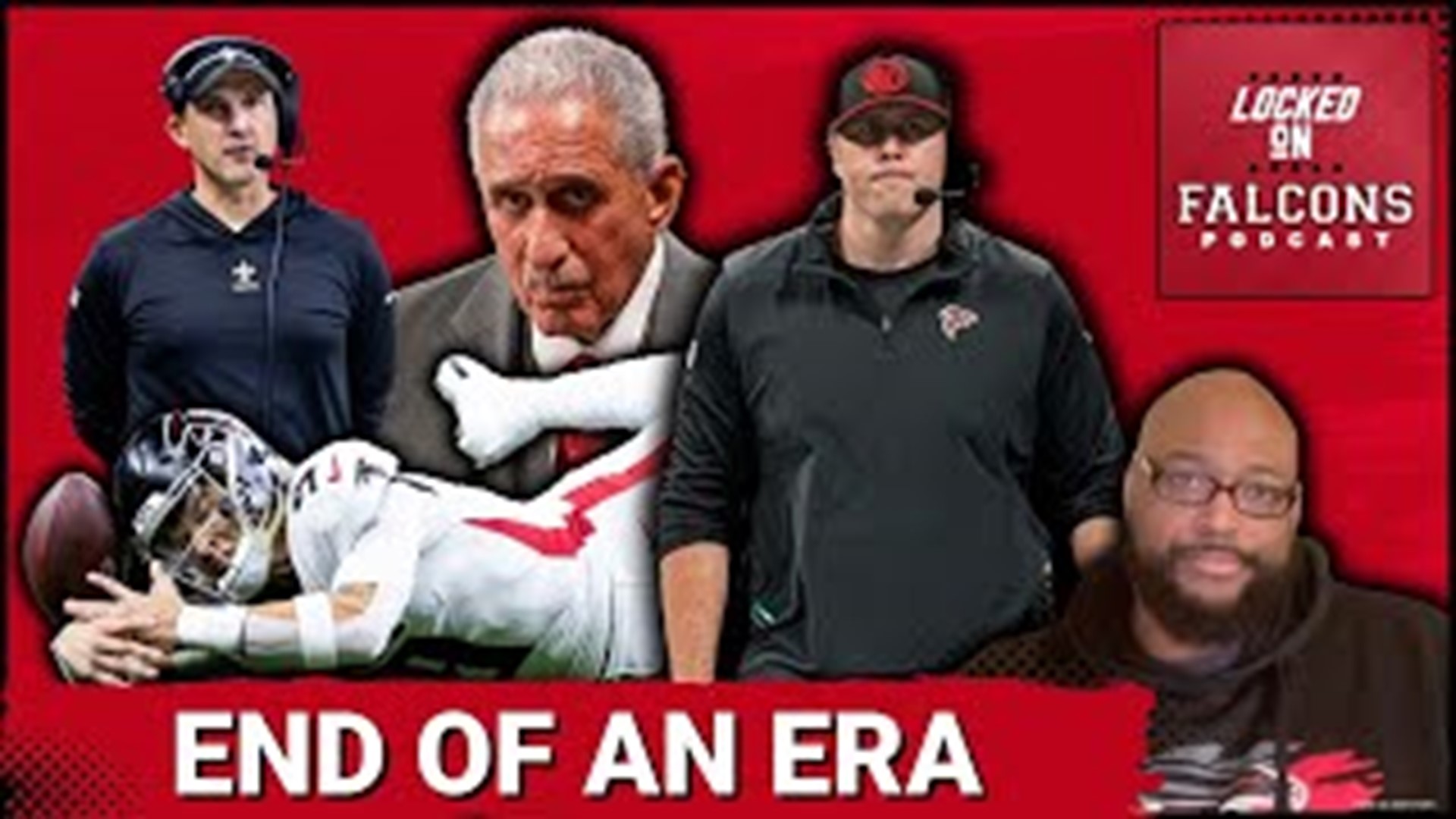 The Atlanta Falcons ended the year in fitting fashion in a 48-17 blowout loss to the New Orleans Saints. It could be the final note in the tenure of head coach.