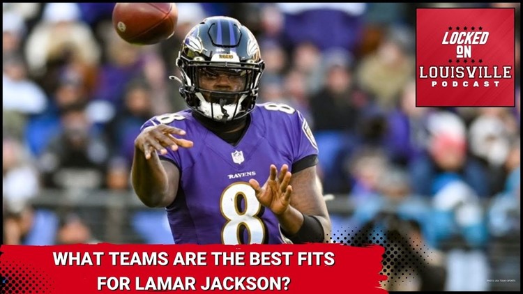 What are the best potential landing spots for Baltimore Ravens quarterback Lamar Jackson?