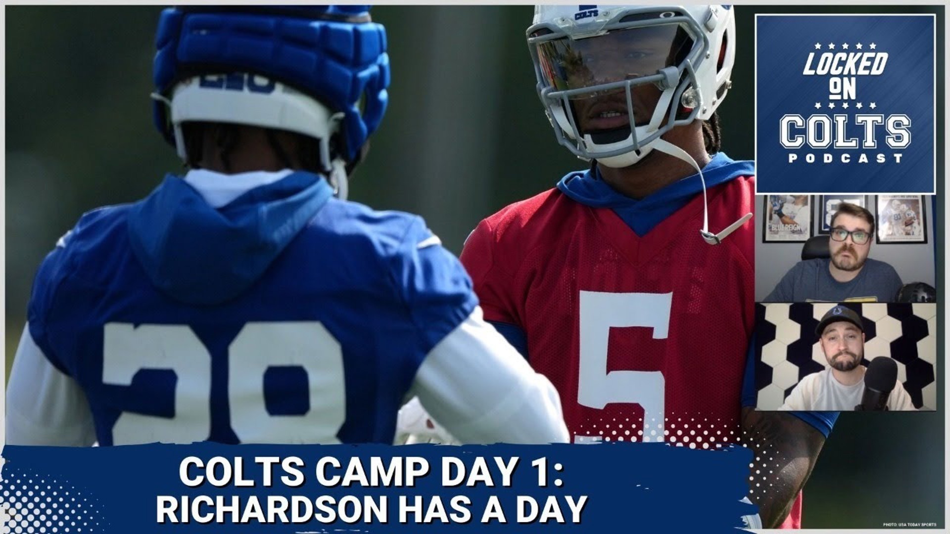 Indianapolis Colts QB Anthony Richardson had a big day during the first training camp practice.