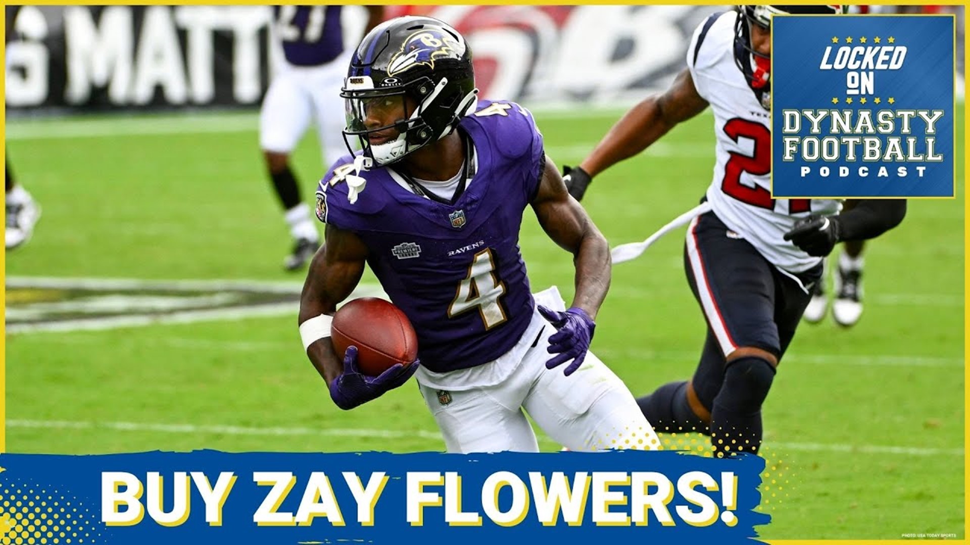 Should Baltimore Ravens WR Zay Flowers Be Rookie WR1?