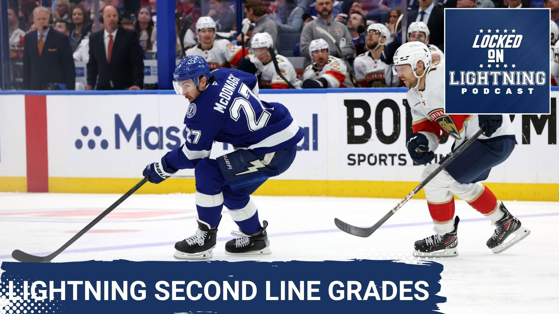 It was easy to overlook just how solid the Line Two Offense and Defense were for Tampa Bay. We grade the Lightning Line Two Offense and Defense on today's show.