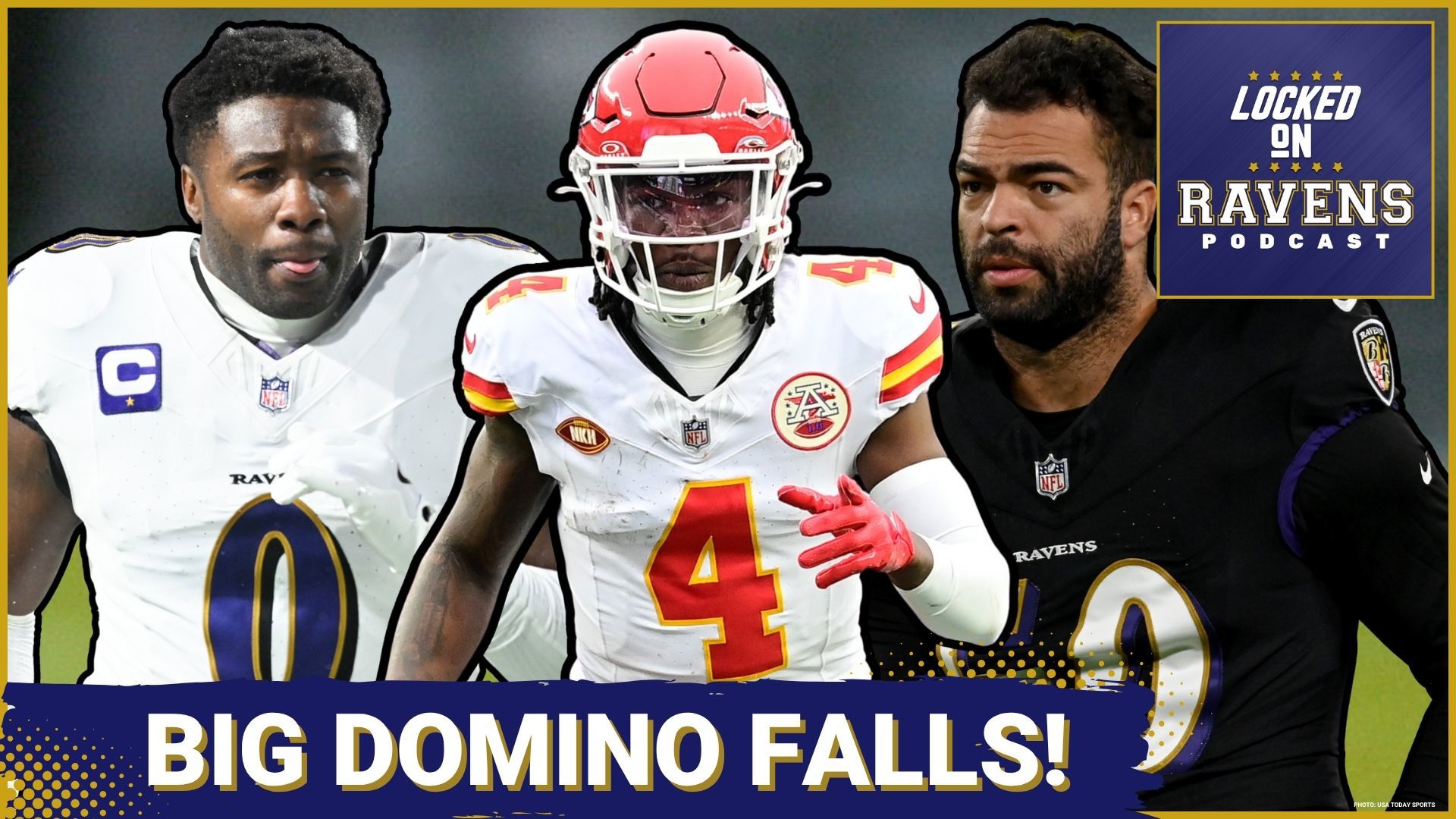 We look at the Baltimore Ravens being poised for a big advantage after a big NFL domino, discussing what happened and more.
