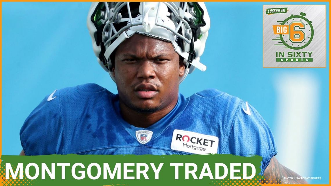 Lions TRADE David Montgomery To The Texans | The Big 6 in 60