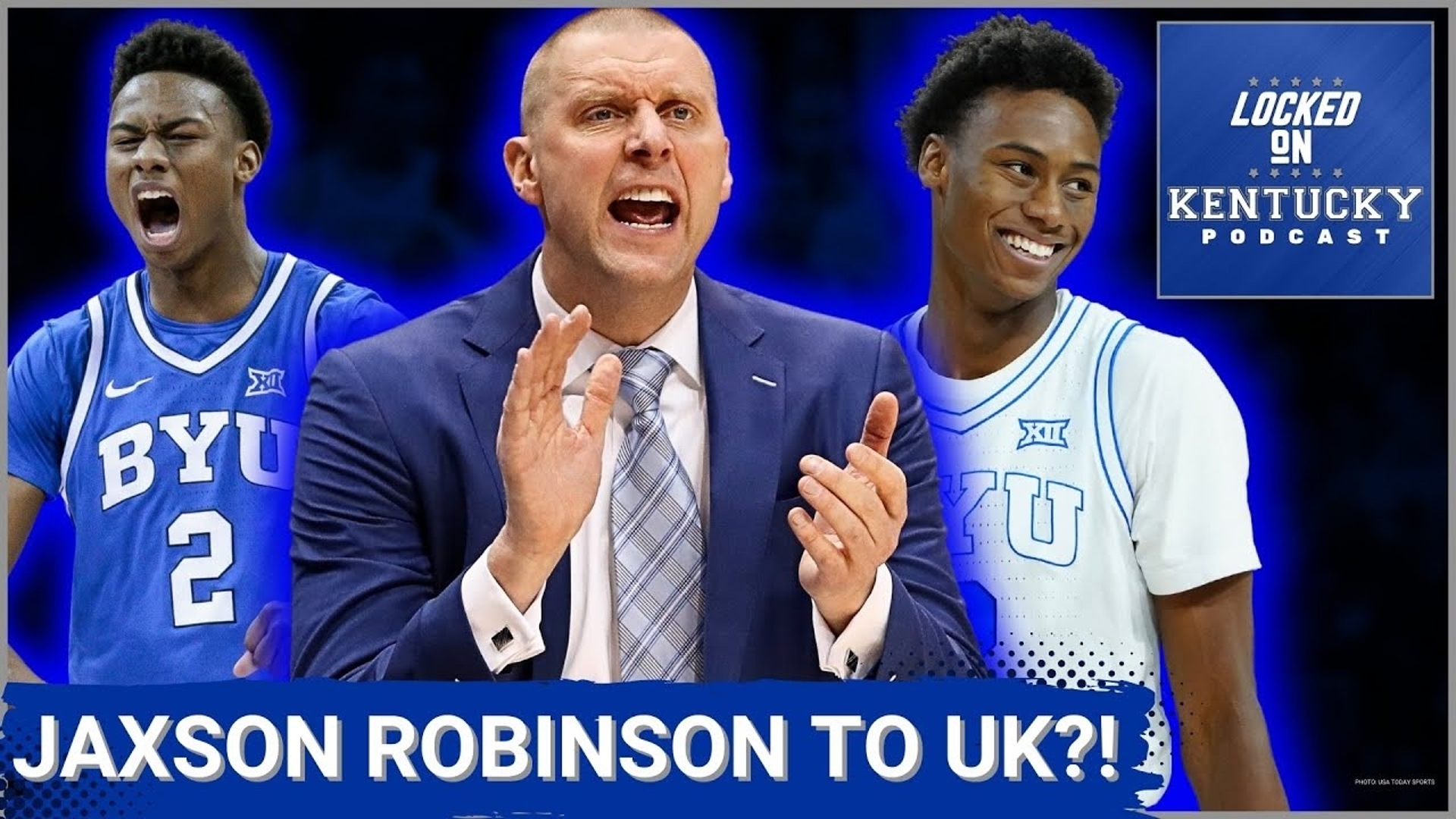 Will Mark Pope and Kentucky basketball land BYU transfer Jaxson Robinson?
