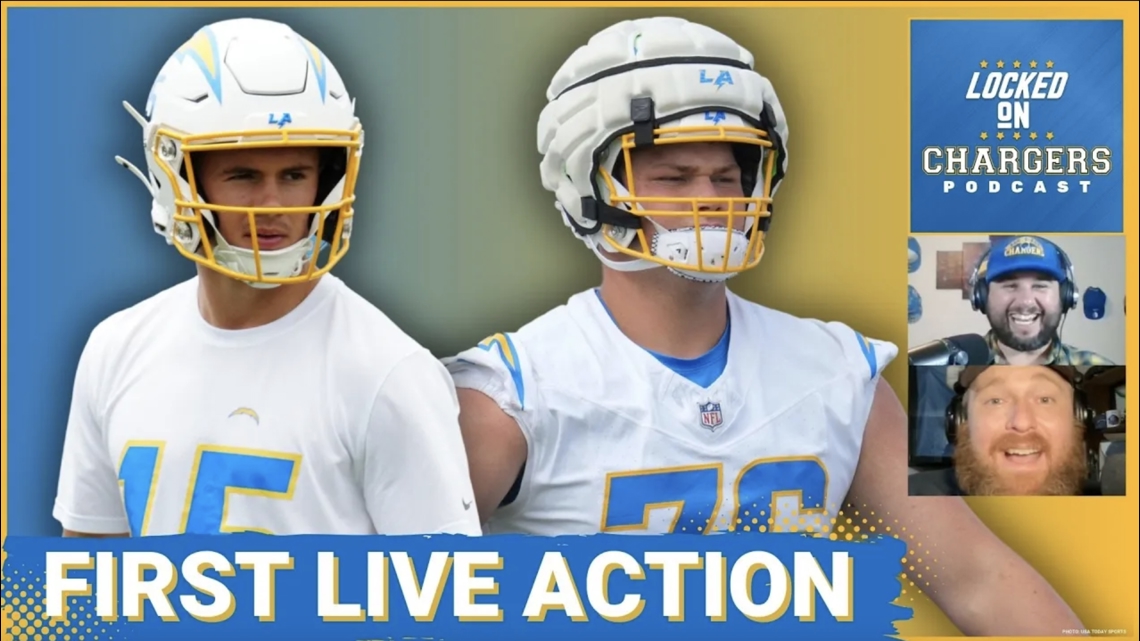 Chargers Preseason Preview: Joe Alt And Ladd McConkey Get First Live ...