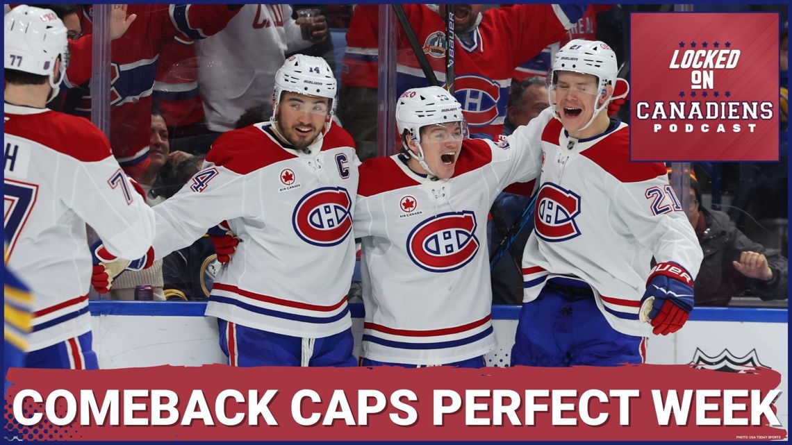 COMEBACK: Cole Caufield & Canadiens STUN Buffalo Sabres—Jakub Dobes STEALS Show In Perfect Week
