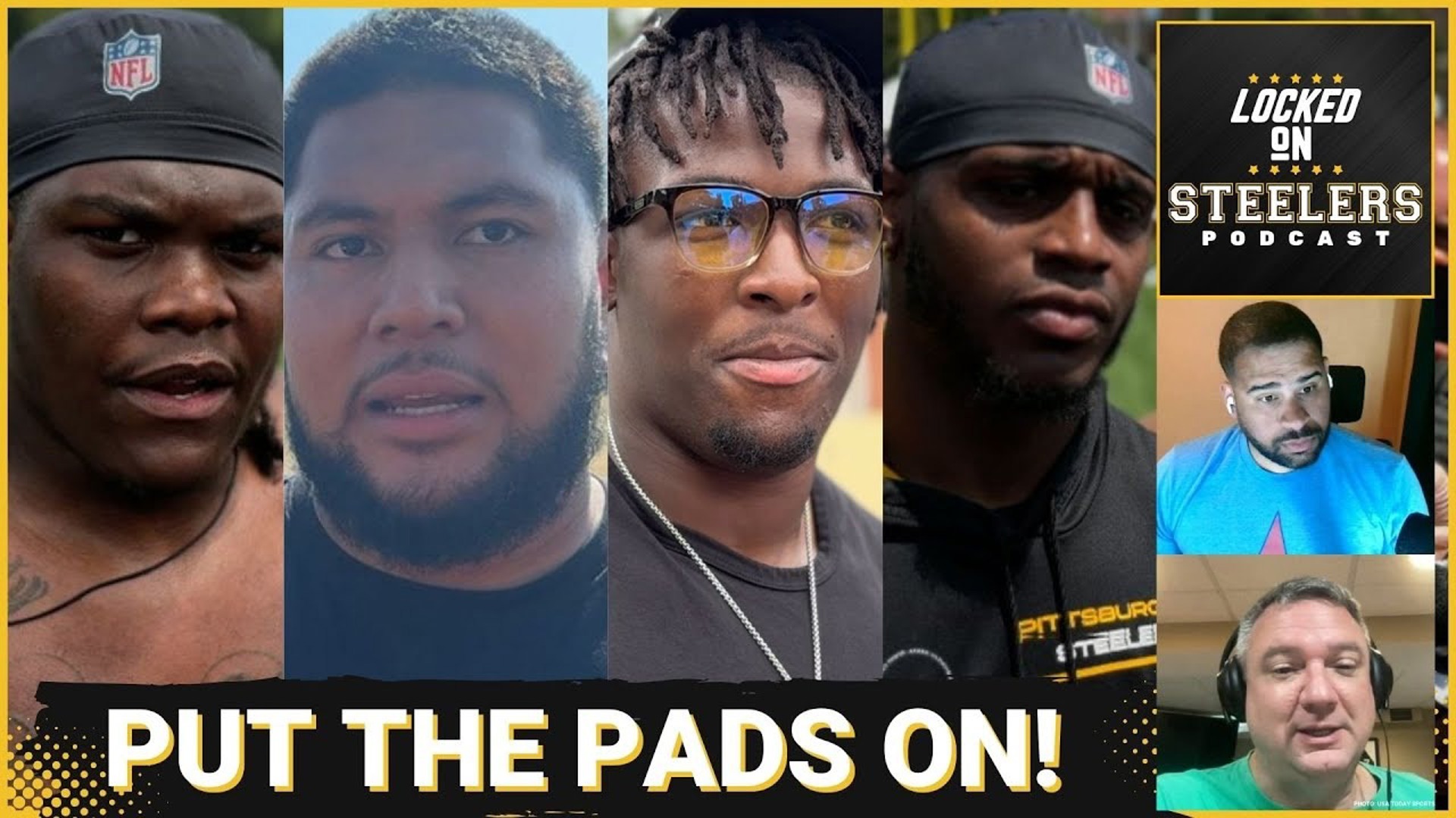 The Pittsburgh Steelers have their first practice in pads Tuesday, so Christopher Carter and Matt Williamson discuss the top players to watch.