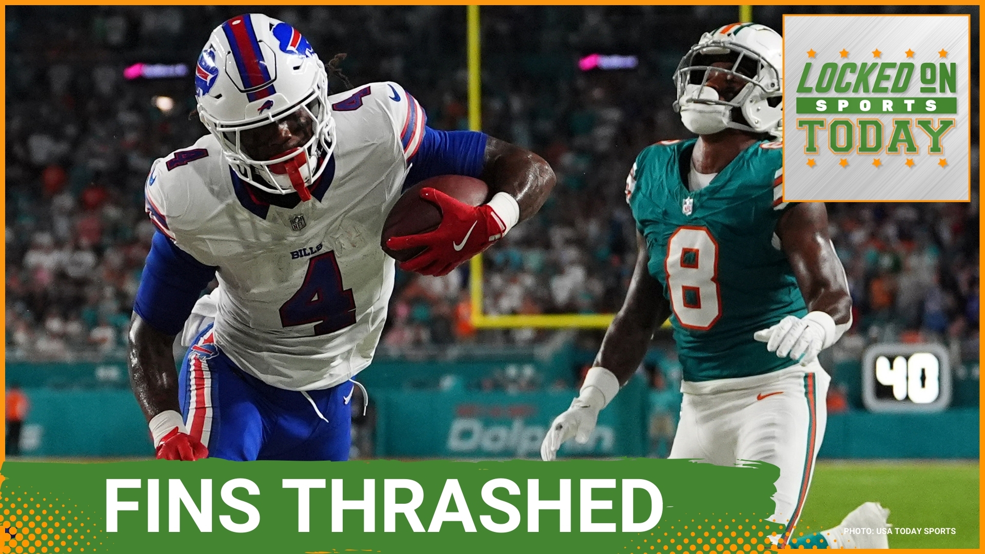 The Dolphins needed to send a message on TNF to the Bills that they are ready to take over the AFC East. Is the best QB in the ACC actually a Big 10 QB?