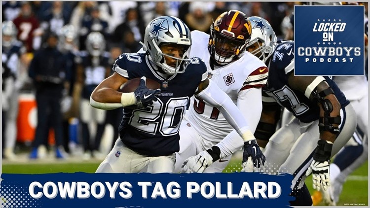 Dallas Cowboys Tag RB Tony Pollard!