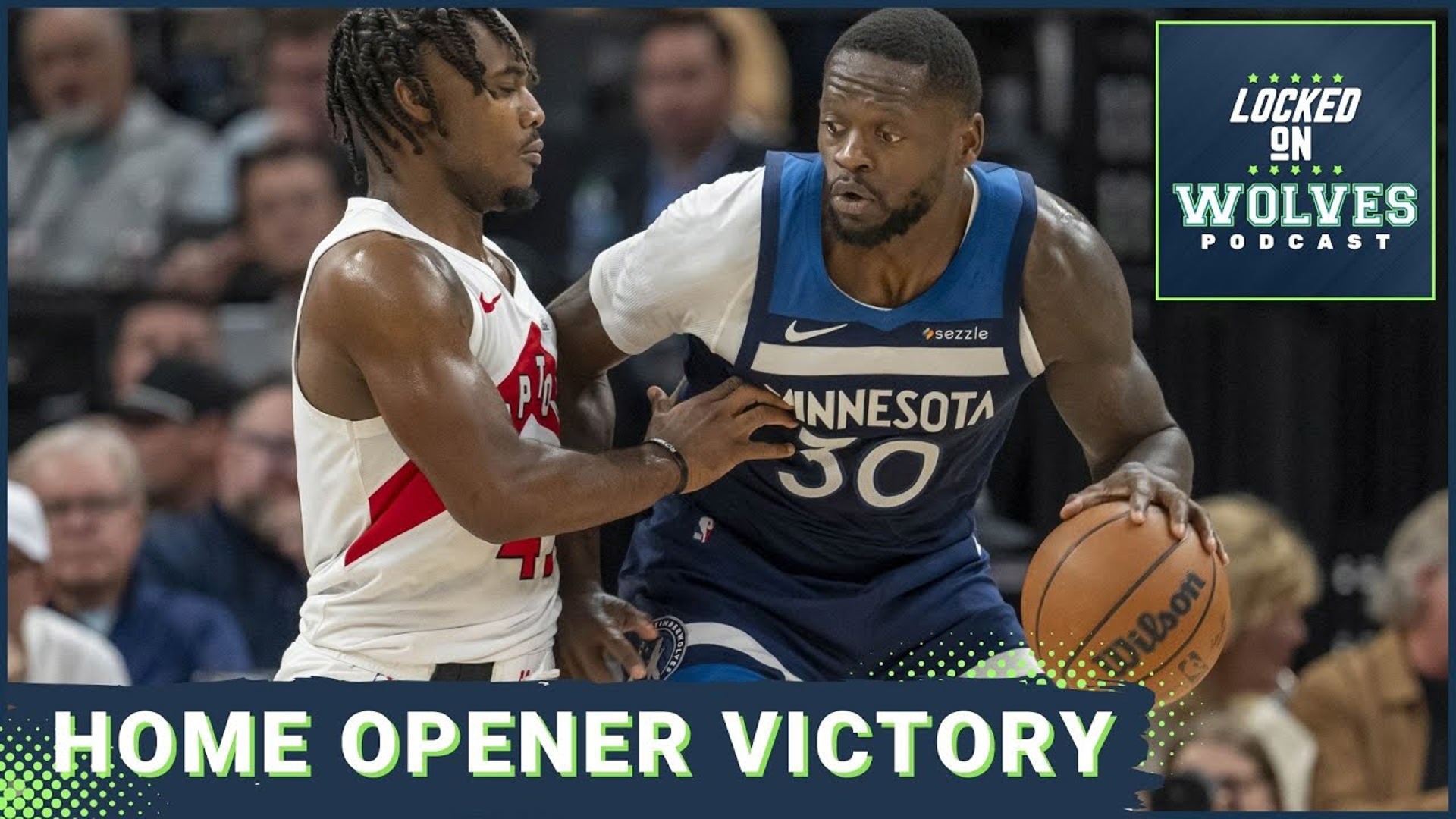 Rudy Gobert's dominance lifts Minnesota Timberwolves over Toronto Raptors in home opener