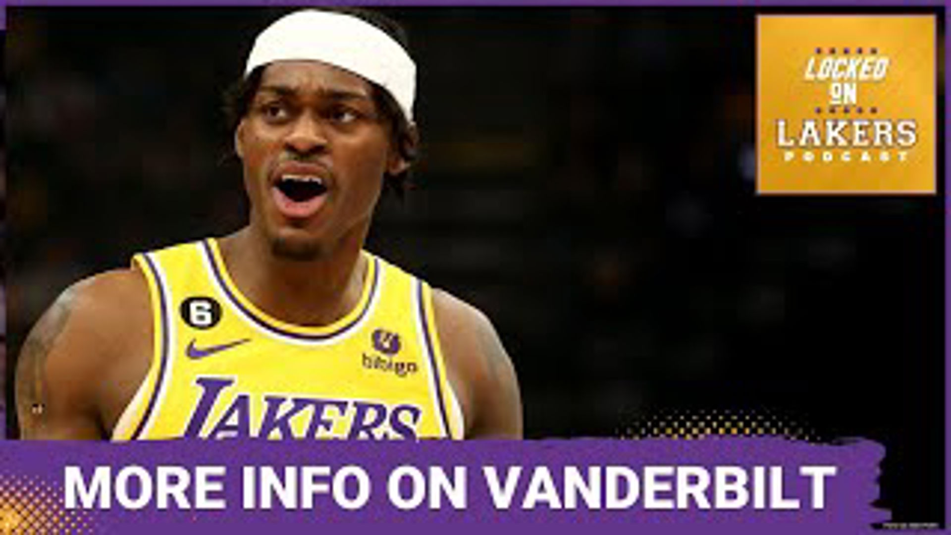 It's not been a great week on the health front for the Lakers. Reports that Jarred Vanderbilt might not be ready to go for training camp.