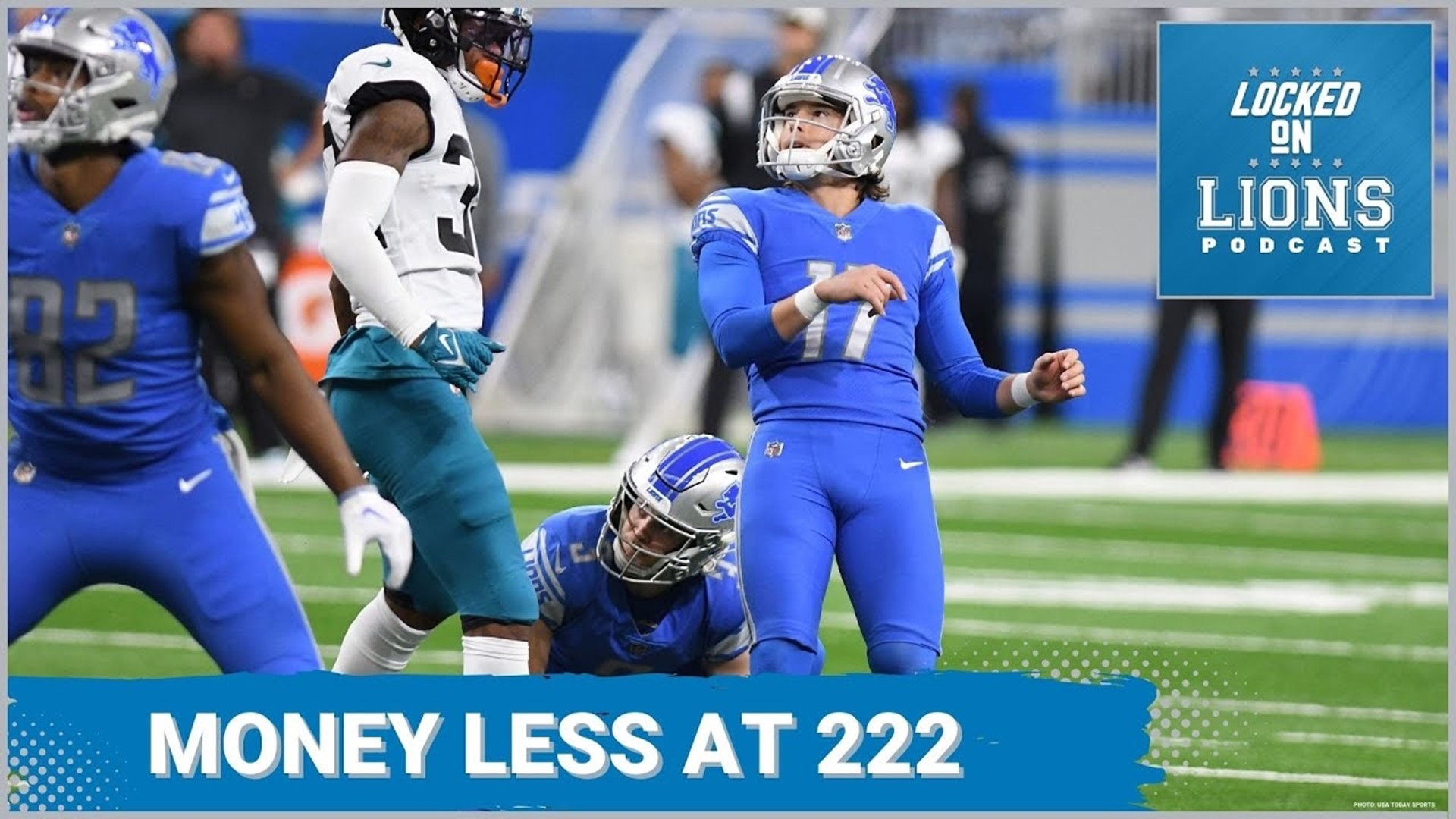 Kicking off the season with the Detroit Lions