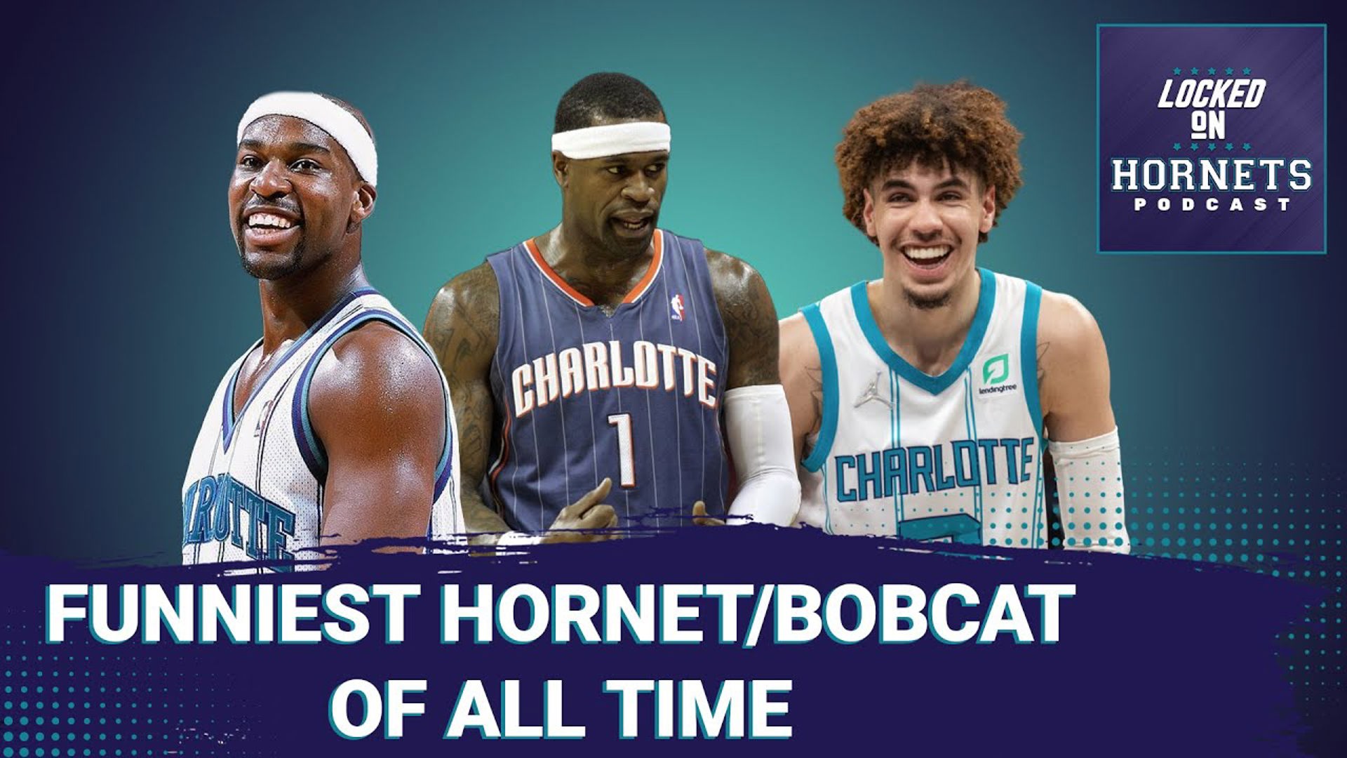 FUNNIEST Charlotte Hornets or Bobcats player of all time. Rod Morrow joins to help us decide