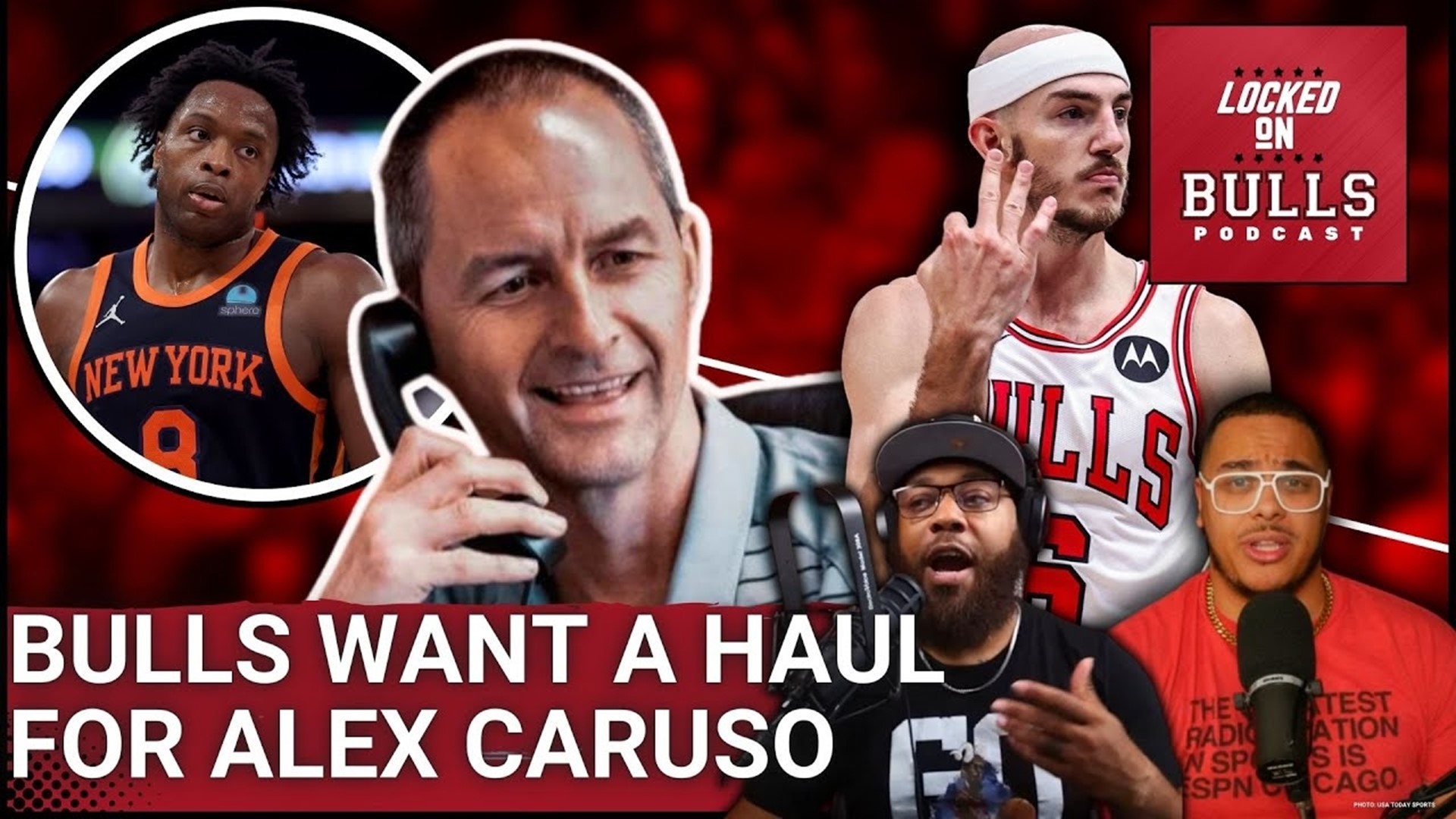 Haize & Pat The Designer discuss what the Chicago Bulls are looking for back in an Alex Caruso trade. They also talk about teams being interested in Andre Drummond.