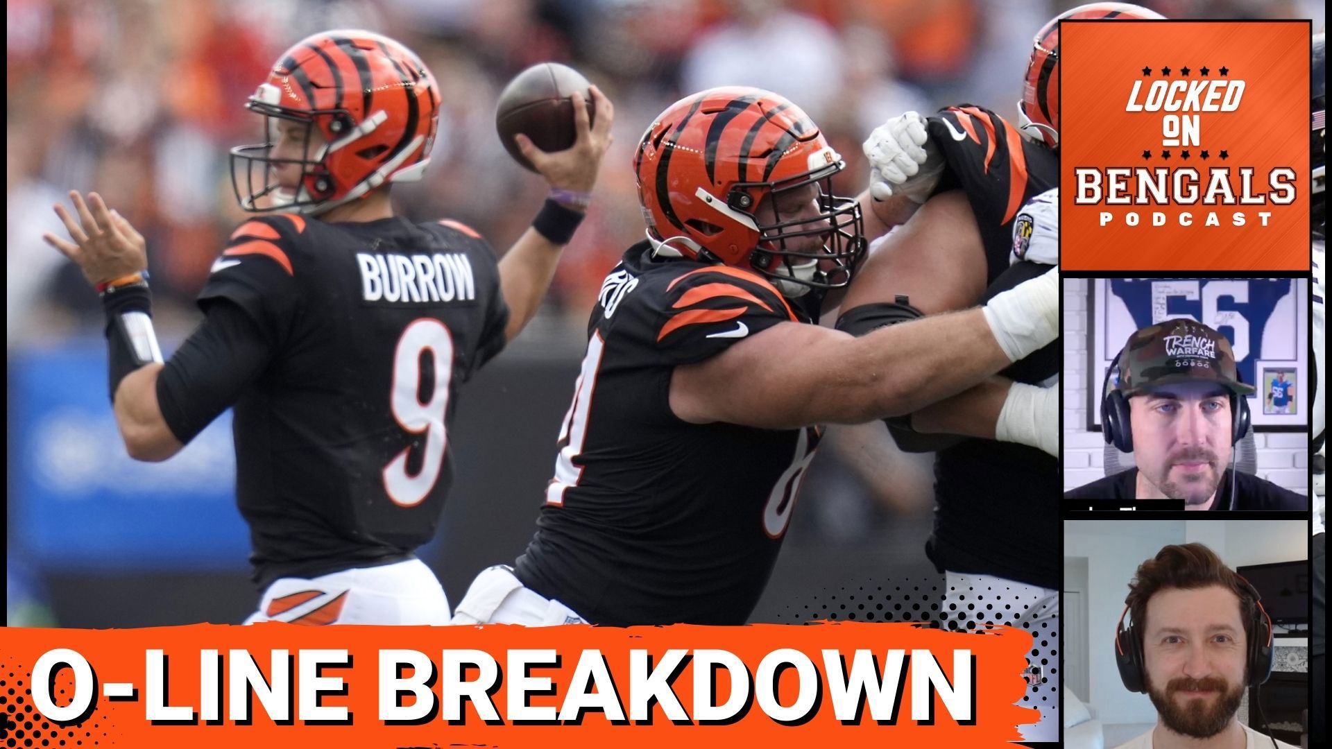 Brandon Thorn, as good of an OL evaluator as we have in NFL media, is here to break down the Cincinnati Bengals' 2025 offensive line outlook.