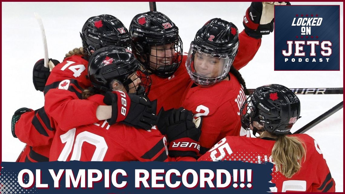 OLYMPIC RECORD!! Marie Philip-Poulin Can't Be STOPPED As Gold Medal Game Looms!