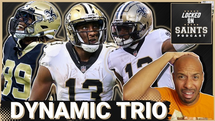 New Orleans Saints have a dynamic trio of star wide receivers