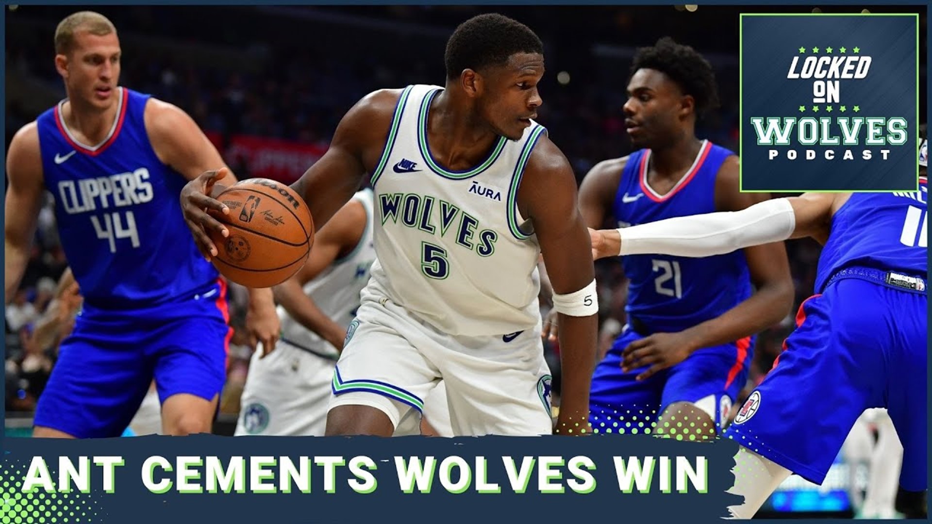 Anthony Edwards scores 37 and role players come through in Timberwolves' comeback over Clippers
