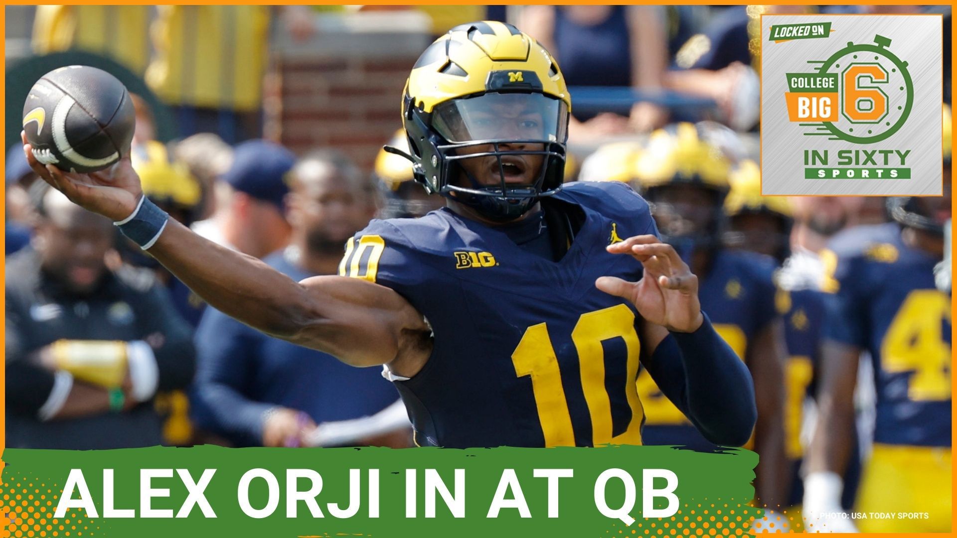 Alex Orji will start for Michigan and Arch Manning fills in for Quinn Ewers at Texas. Deion Sanders could be coaching for his job this weekend.