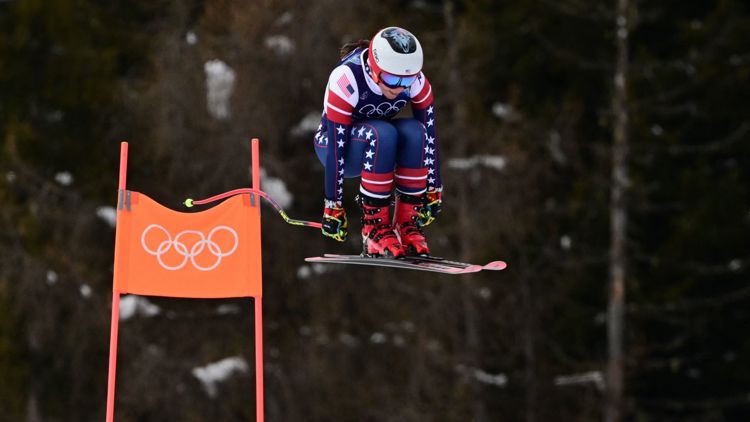 Johnson records sixth fastest downhill training time