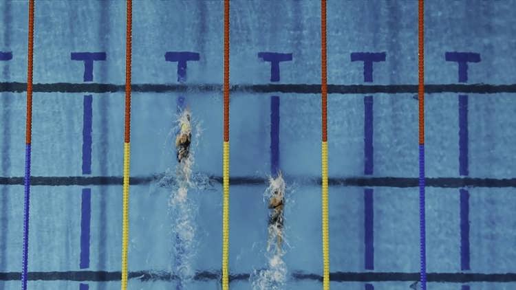 Pallister upsets Ledecky in 800m freestyle