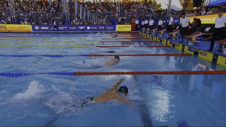 Matsushita shows his might for 200m IM title