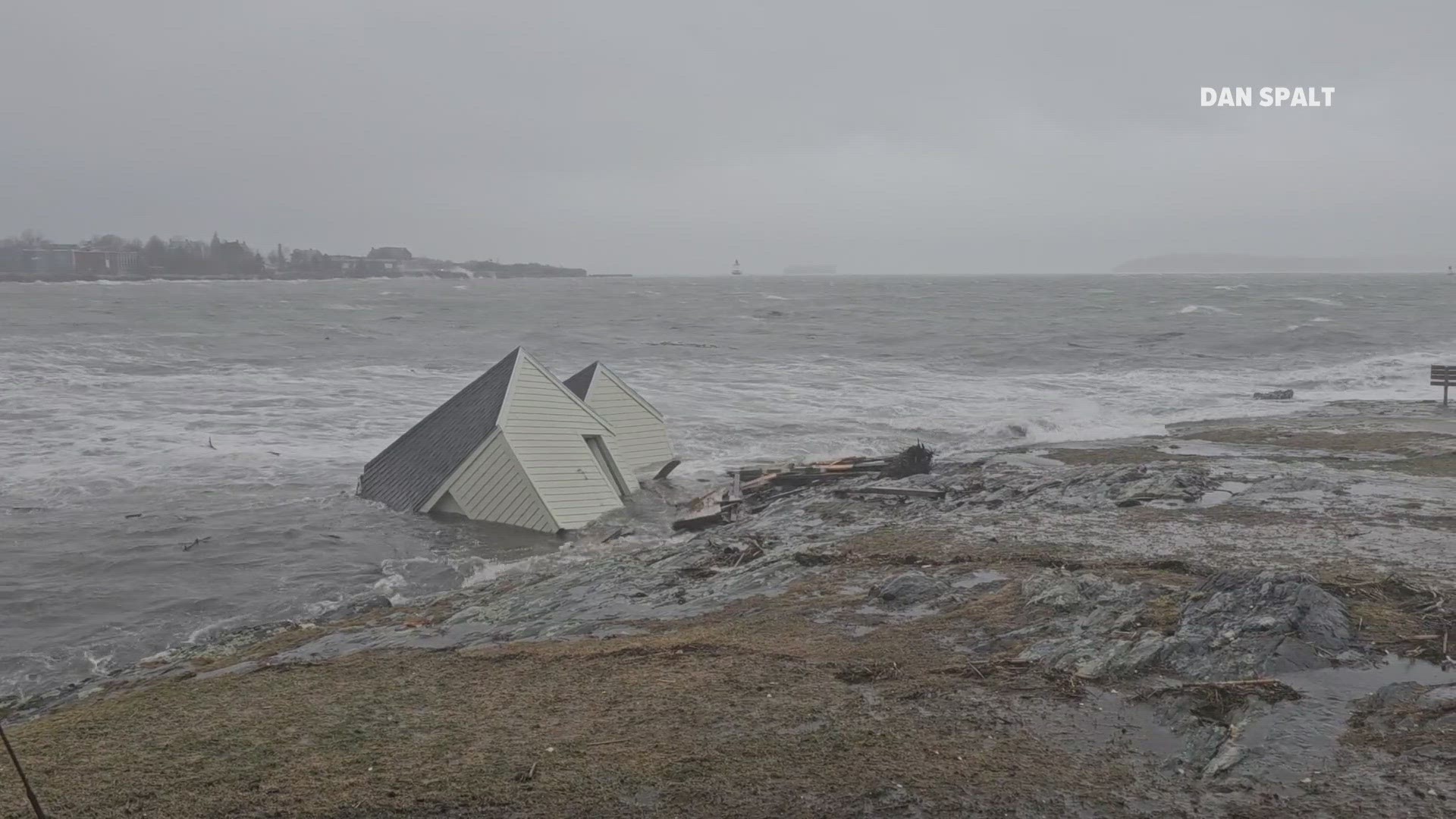 Beloved by Mainers, the shacks on Fisherman's Point were reduced to rubble and swallowed by the stormy ocean.