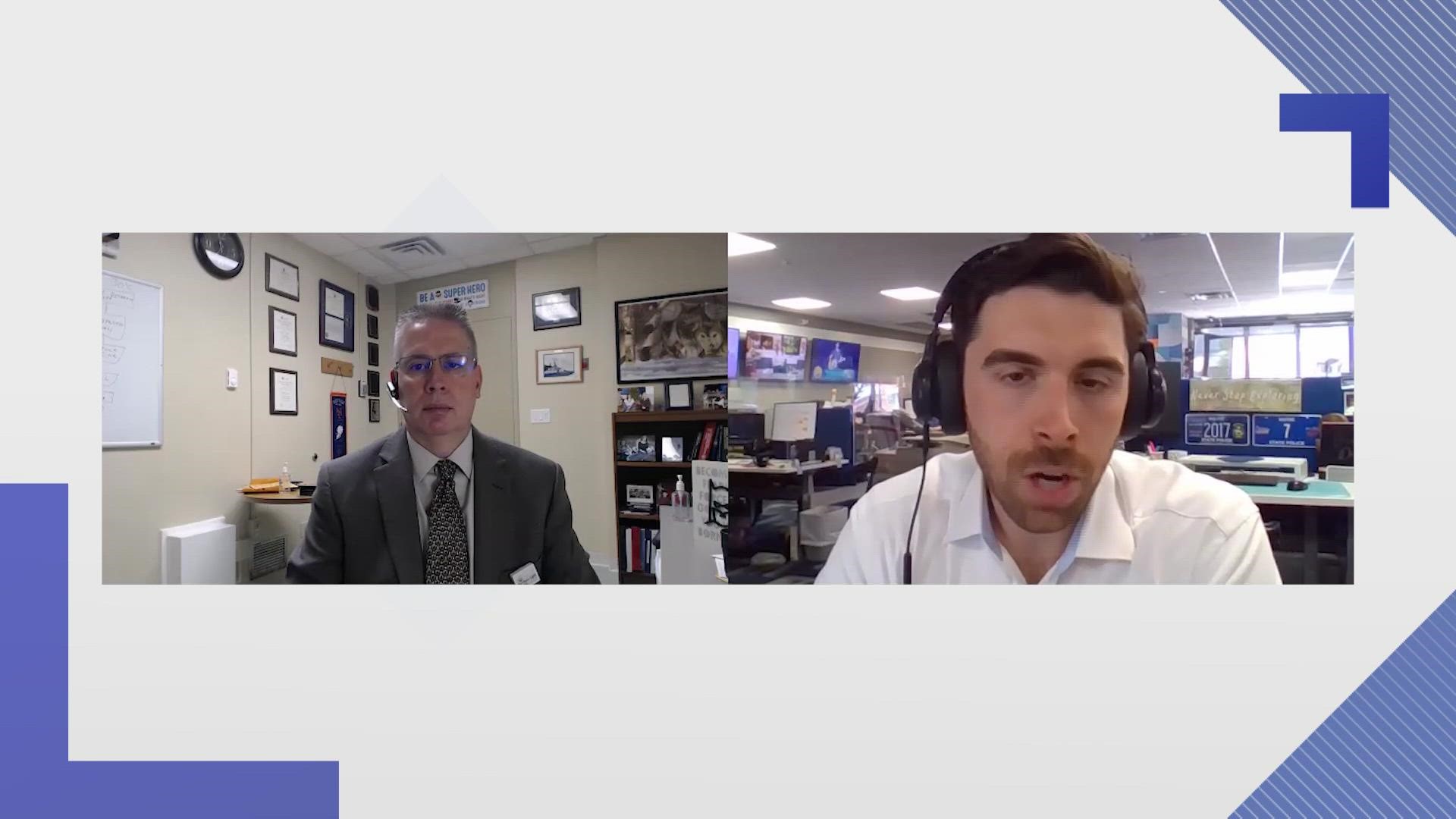 NEWS CENTER Maine's Chris Costa talks with Dr. James Jarvis about the state of the coronavirus pandemic in Maine and the highly contagious Delta variant
