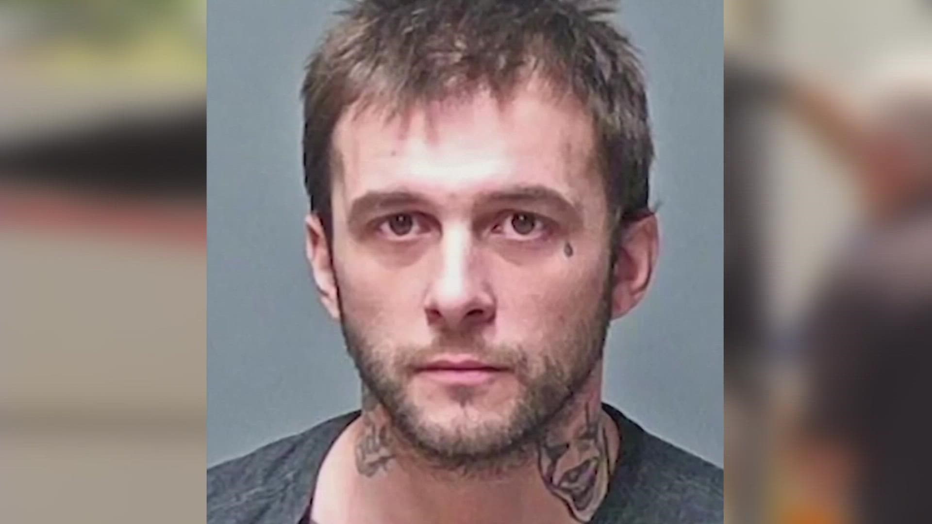 Adam Montgomery, 32, was arrested and faces four charges in connection with his daughter's death.