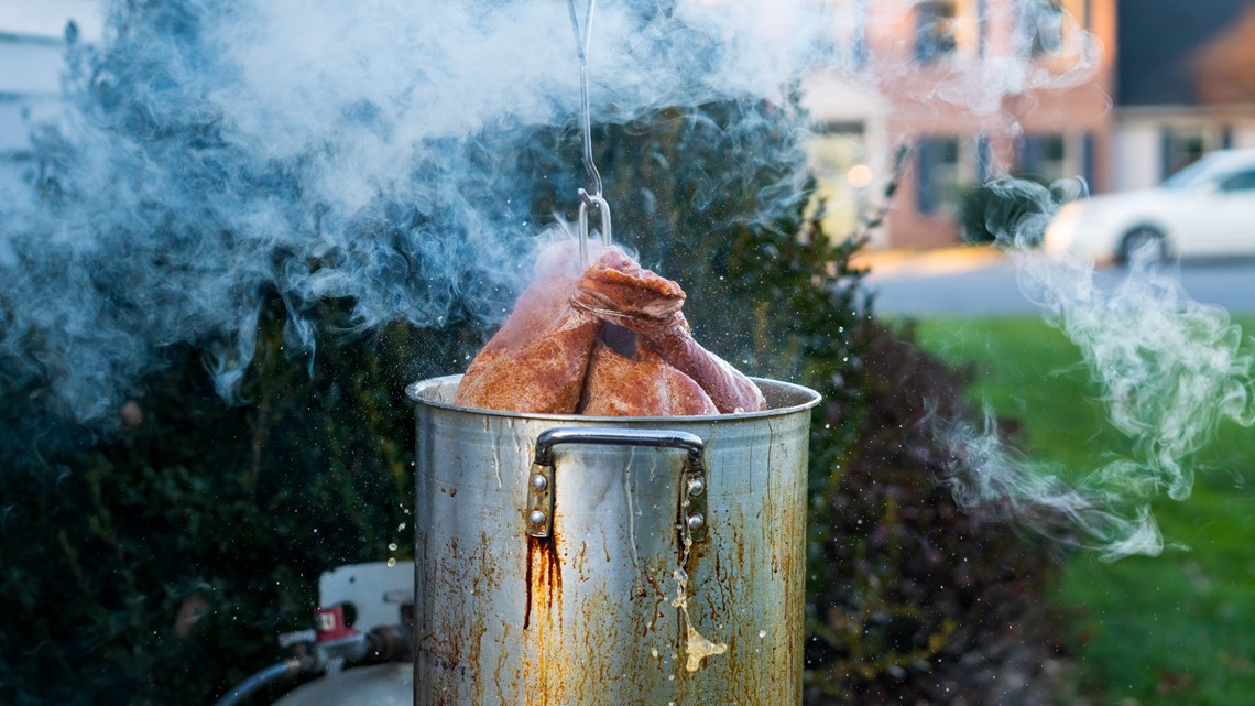 Deepfried turkey safety tips