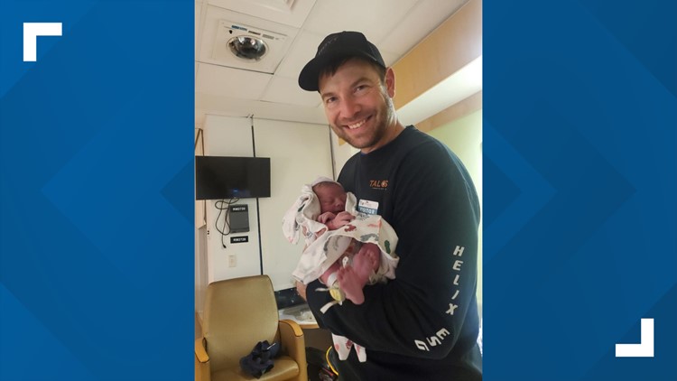 Maine man travels nearly 2,000 hurried miles but arrives just in time for son's birth