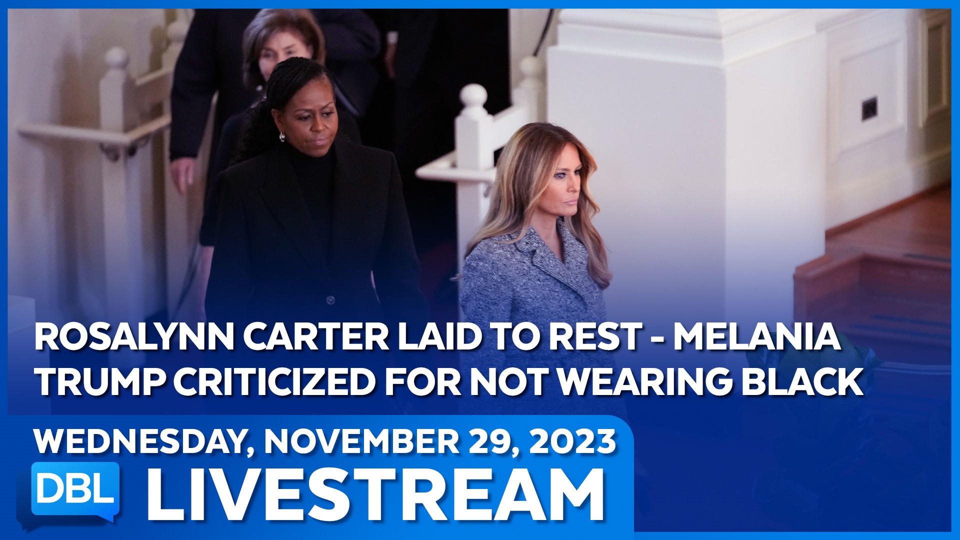 Rosalyn Carter Laid To Rest - Melania Trump Criticized For Not Wearing Black