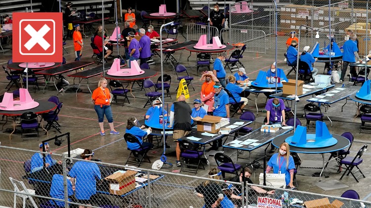 No, there is no evidence bamboo fibers were in Arizona 2020 presidential election ballots No, there is no evidence bamboo fibers were in Arizona 2020 presidential election ballots