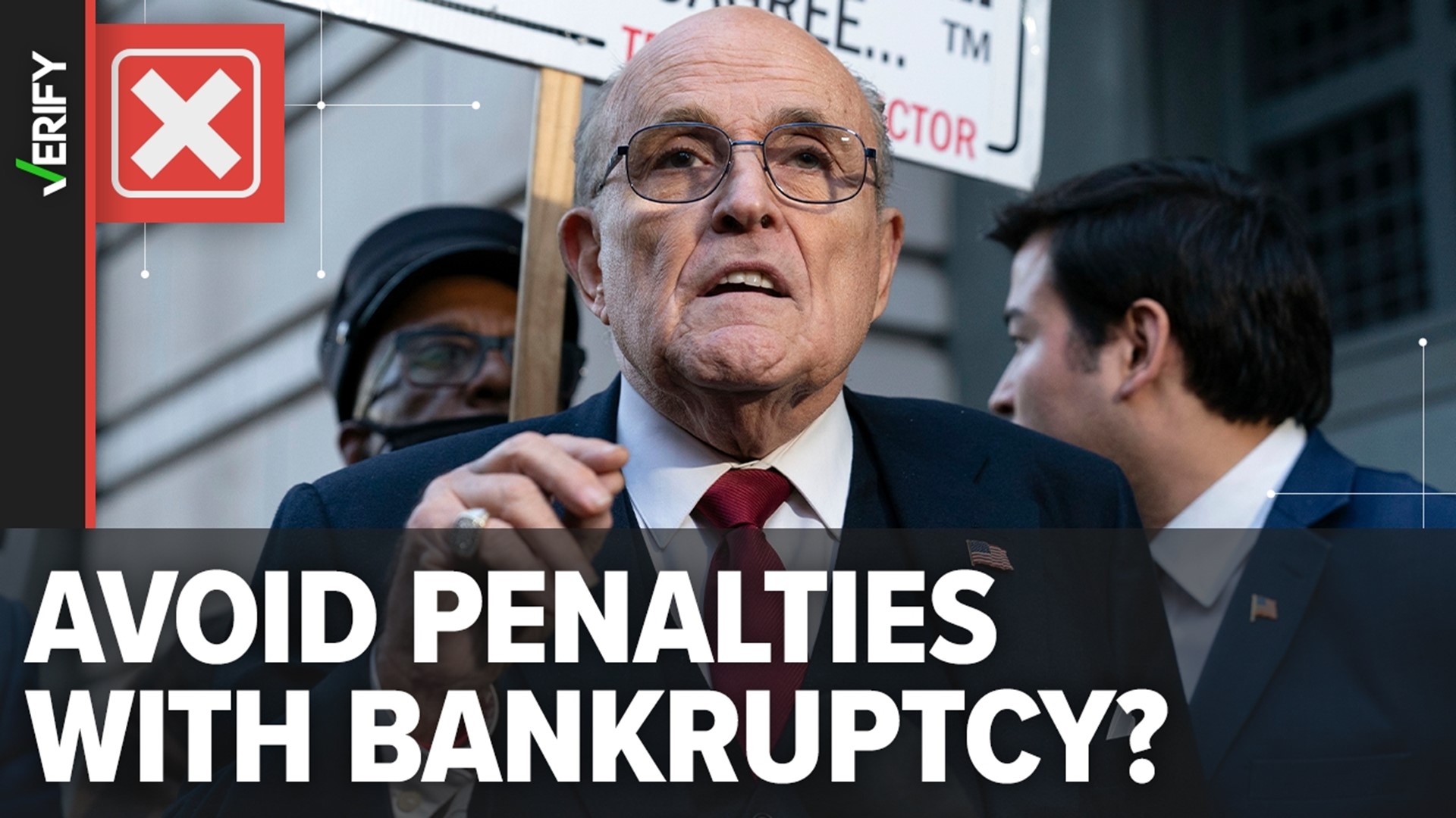 Giuliani filed for bankruptcy after being ordered to pay election workers over $1 million for defamation. He will likely still have to pay, despite Chapter 11 filing
