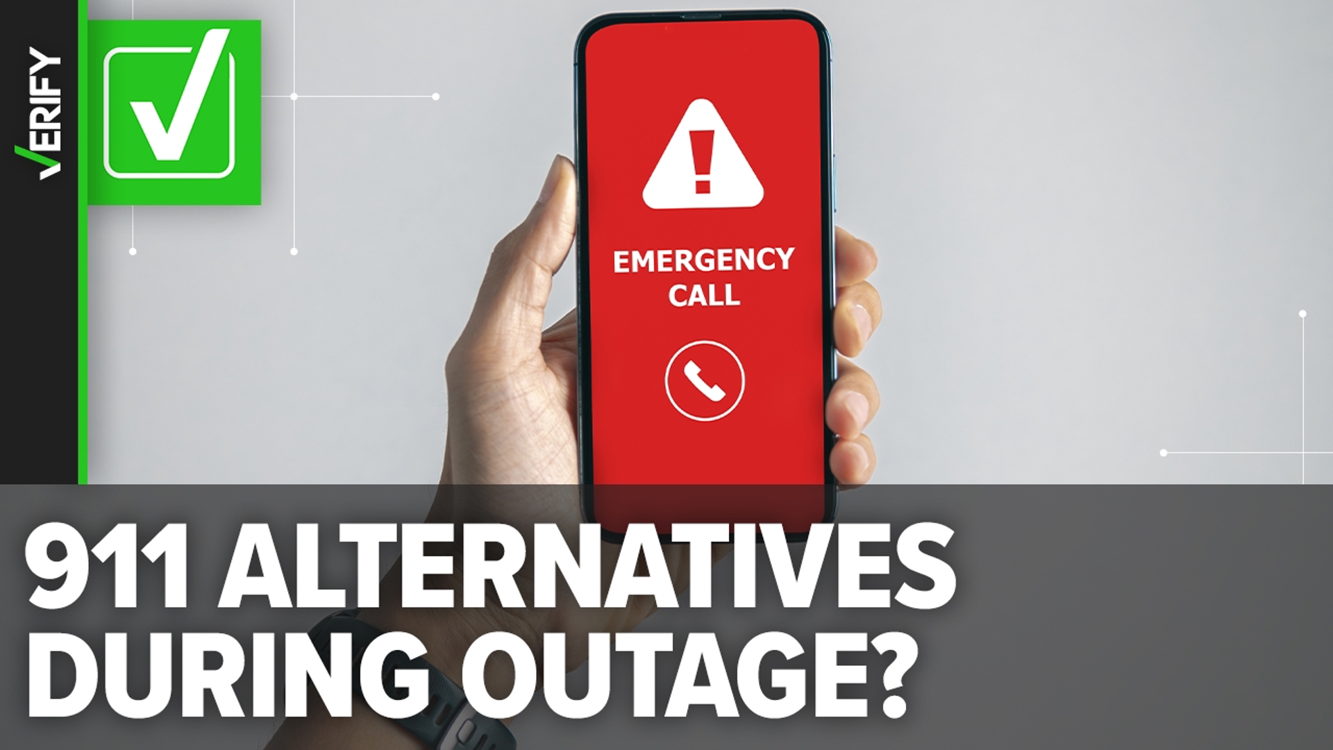 If you cannot call 911 during an outage, there are other ways to reach them, such as calling non-emergency or alternative numbers, or sending a text to 911.