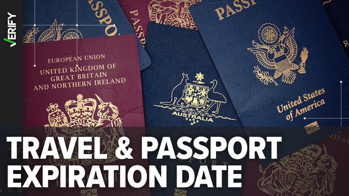 travel passport within 6 months expiration