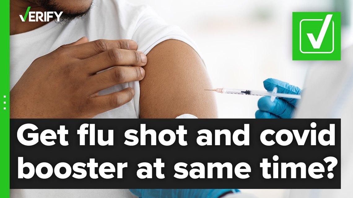 同时注射流感疫苗和欧米克隆增强剂是安全的