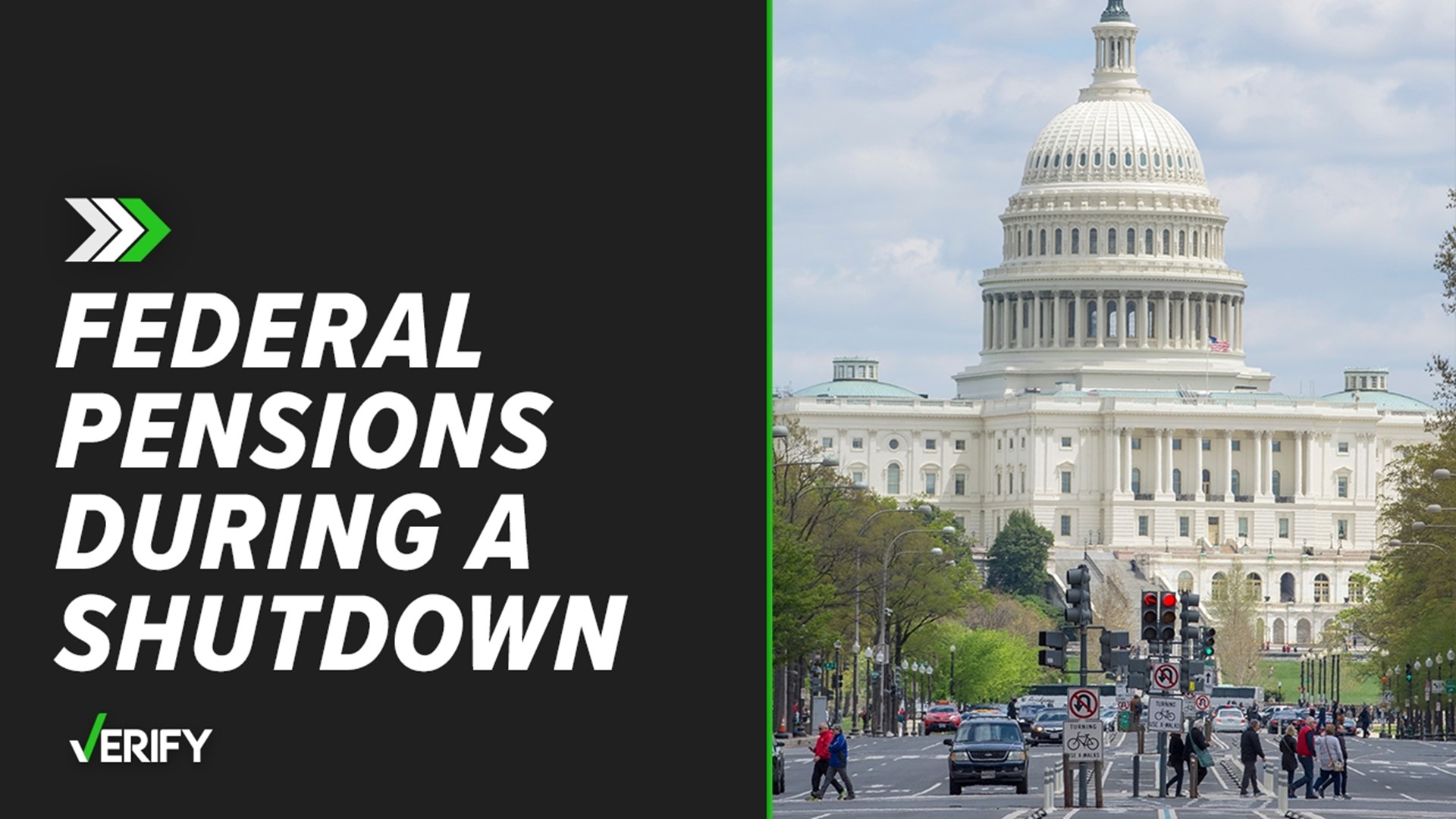 Federal retirees, including military veterans, will still get retirement checks during a shutdown. Social Security won’t be affected, either.