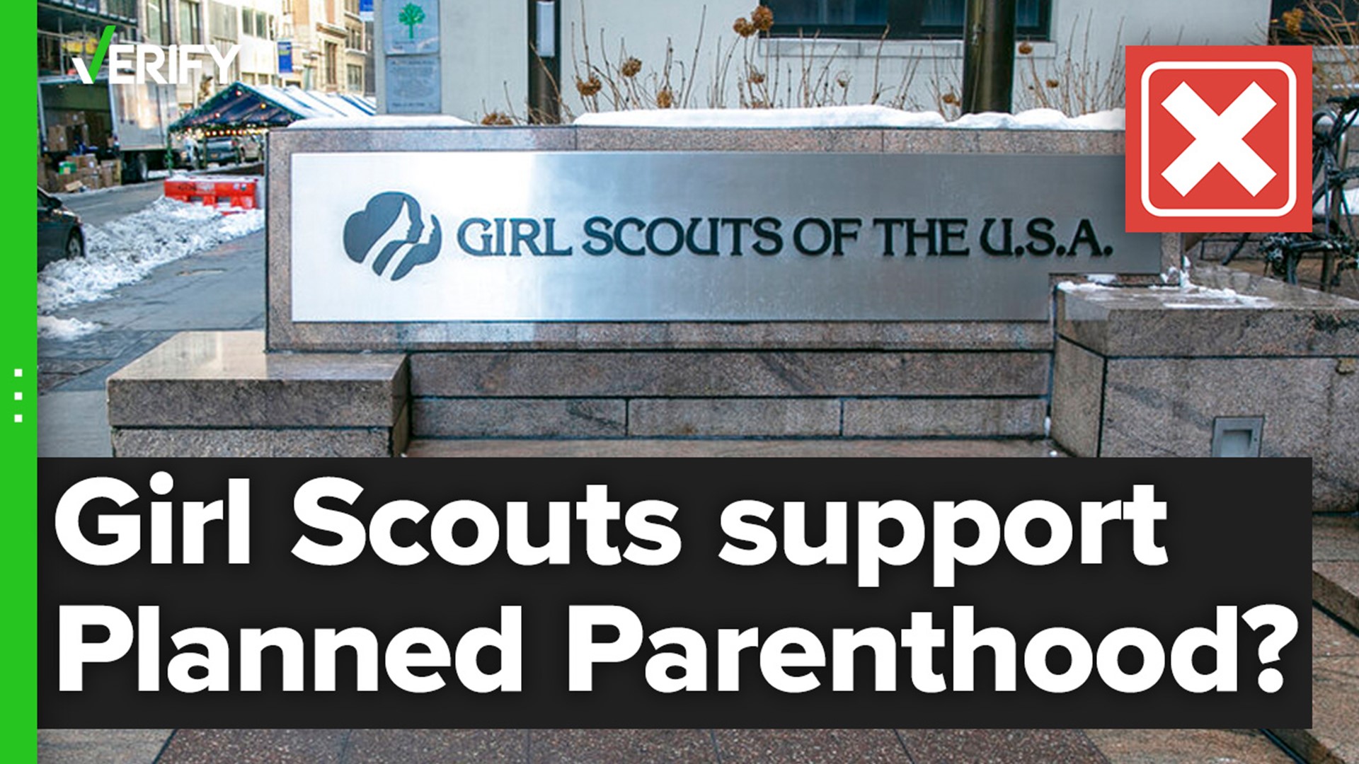Girl Scouts of the USA “does not have a relationship or partnership with Planned Parenthood,” the organization says on its website.