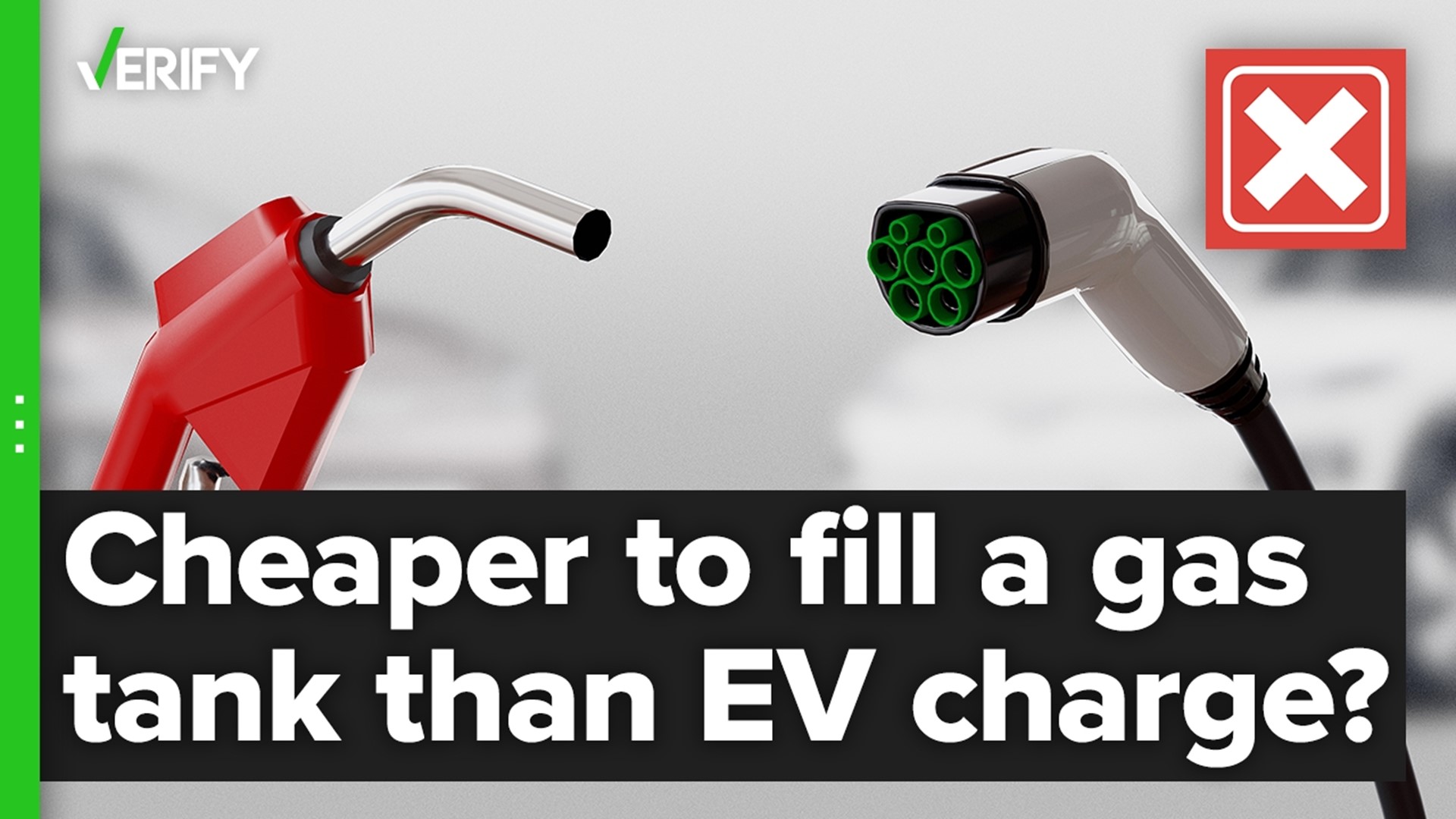 Electric vehicles cheaper than gas to drive