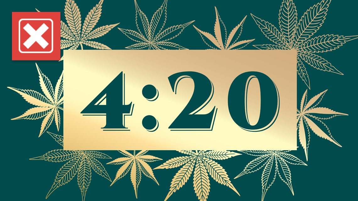 420's marijuana link didn't begin with police or legal code