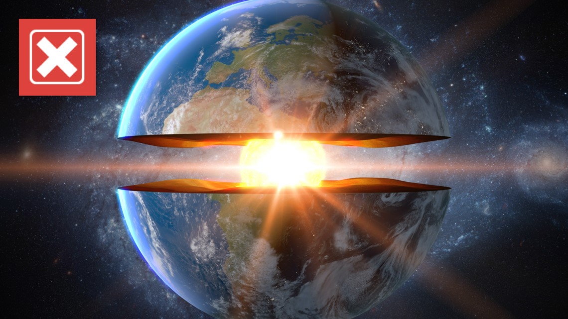 Earth's core isn't reversing direction