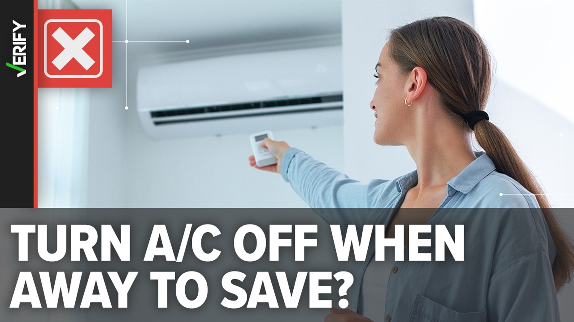 Experts recommend keeping your A/C at one consistent temperature all day during the summer instead of turning it off to avoid putting additional strain on the unit.