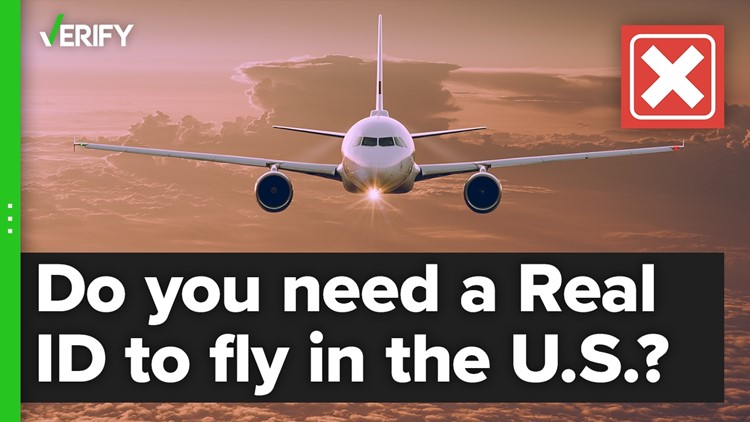 No, your driver’s license does not need to be a REAL ID to get you on a domestic flight yet