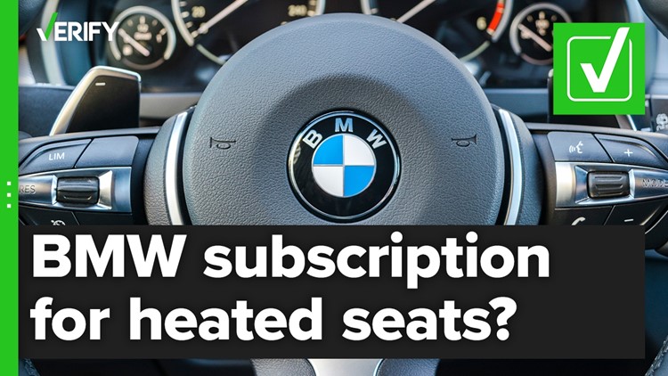 Yes, BMW is selling a monthly subscription service for heated seats